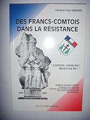 Francs comtois résistance d'occasion  Livré partout en France