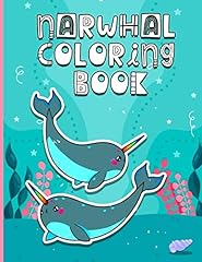 Narwhal coloring book for sale  Delivered anywhere in USA 