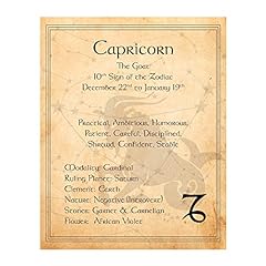 Capricon goat zodiac for sale  Delivered anywhere in USA 