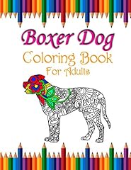 Boxer dog coloring for sale  Delivered anywhere in UK