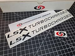 Lsx turbocharged decals for sale  Delivered anywhere in USA 