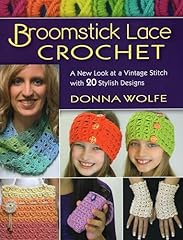 Broomstick lace crochet for sale  Delivered anywhere in Ireland