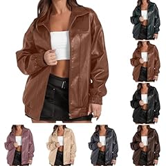 Guhmomh lederjacke damen gebraucht kaufen  Wird an jeden Ort in Deutschland