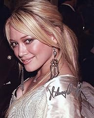 Hilary duff signed for sale  Delivered anywhere in UK