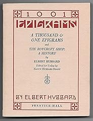 Thousand one epigrams for sale  Delivered anywhere in USA 