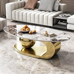 Modern oval coffee for sale  Delivered anywhere in USA 