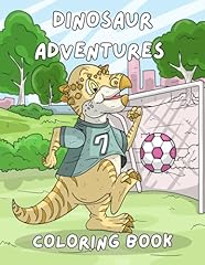Dinosaur adventures coloring d'occasion  Livré partout en France
