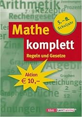 Mathe komplett regeln gebraucht kaufen  Wird an jeden Ort in Deutschland
