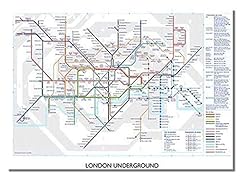 London underground map for sale  Delivered anywhere in UK