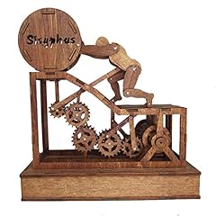 Wooden sisyphus automaton for sale  Delivered anywhere in USA 
