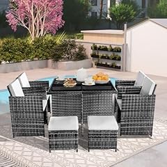 Chiidou seater rattan for sale  Delivered anywhere in UK