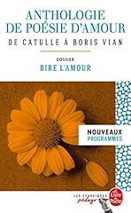 Anthologie poésie amour d'occasion  Livré partout en France