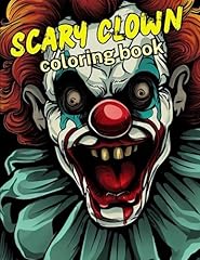 Scary clown coloring for sale  Delivered anywhere in USA 