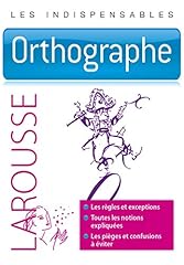 Orthographe indispensables lar d'occasion  Livré partout en France