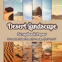 Desert landscape scrapbook for sale  Delivered anywhere in USA 