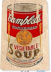 Tin sign campbell for sale  Delivered anywhere in USA 