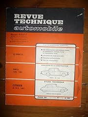 1967 revue technique d'occasion  Livré partout en France