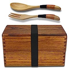 Wood bento box for sale  Delivered anywhere in USA 