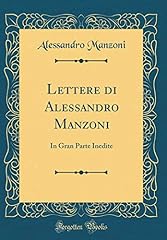 Lettere alessandro manzoni usato  Spedito ovunque in Italia 