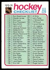 Hockey 1975 topps for sale  Delivered anywhere in USA 