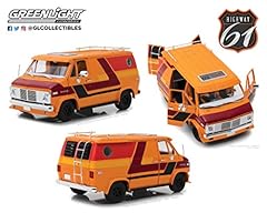 Highway 61 1/18 1976 G-Series Van - Orange with Custom for sale  Delivered anywhere in Canada