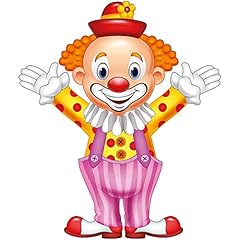 Kleberio aufkleber clown gebraucht kaufen  Wird an jeden Ort in Deutschland
