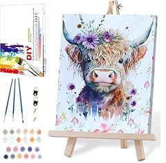Highland cow paint for sale  Delivered anywhere in UK