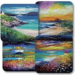 Colour jolomo coasters for sale  Delivered anywhere in UK