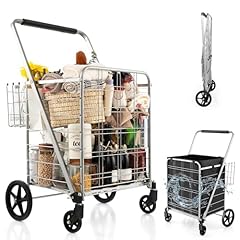 Gymax carrello porta usato  Spedito ovunque in Italia 