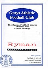 Grays athletic hitchin for sale  Delivered anywhere in UK