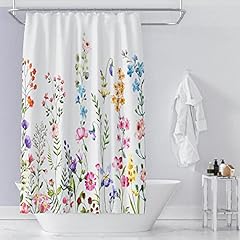 DONG KETRUM Spring Floral Shower Curtain, Nature Fabric for sale  Delivered anywhere in USA 