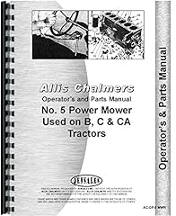 Allis Chalmers 5 Sickle Bar Mower Operators and Parts for sale  Delivered anywhere in USA 