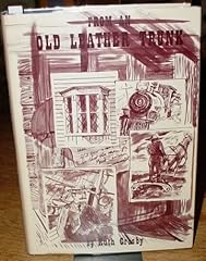 Old leather trunk for sale  Delivered anywhere in UK