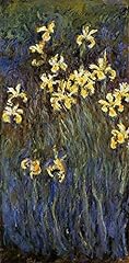 Paintings yellow irises for sale  Delivered anywhere in UK