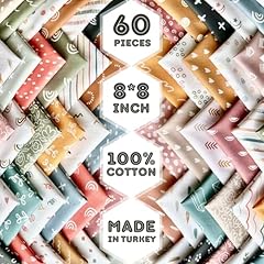 60pcs precut quilting for sale  Delivered anywhere in USA 