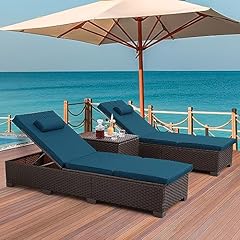 Outdoor wicker chaise for sale  Delivered anywhere in USA 