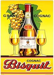 Cognac bisquit affiche d'occasion  Livré partout en France