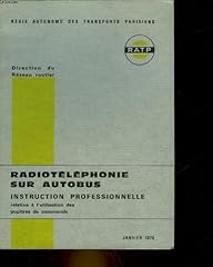 Radiotelephonie autobus instru d'occasion  Livré partout en France