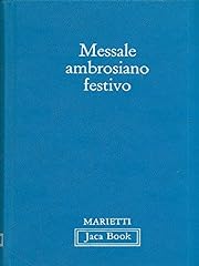 Messale ambrosiano festivo usato  Spedito ovunque in Italia 