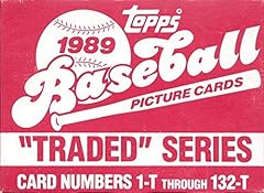 1989 topps traded for sale  Delivered anywhere in USA 