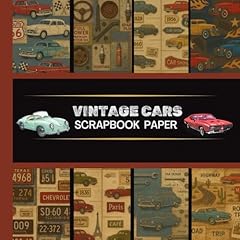 Vintage cars scrapbook for sale  Delivered anywhere in USA 