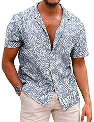 Coofandy men hawaiian for sale  Delivered anywhere in USA 