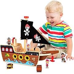 Artcreativity wooden pirate for sale  Delivered anywhere in USA 