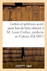 Lettres pétitions but d'occasion  Livré partout en Belgiqu