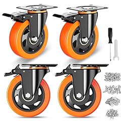 Inch caster wheels for sale  Delivered anywhere in USA 