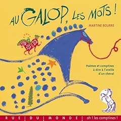 Galop mots poèmes d'occasion  Livré partout en France