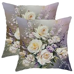 White floral throw for sale  Delivered anywhere in USA 
