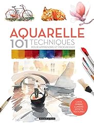 Aquarelle 101 techniques d'occasion  Livré partout en France