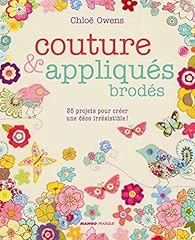 Couture appliqués brodés d'occasion  Livré partout en France