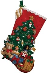 Bucilla tree stocking for sale  Delivered anywhere in Ireland